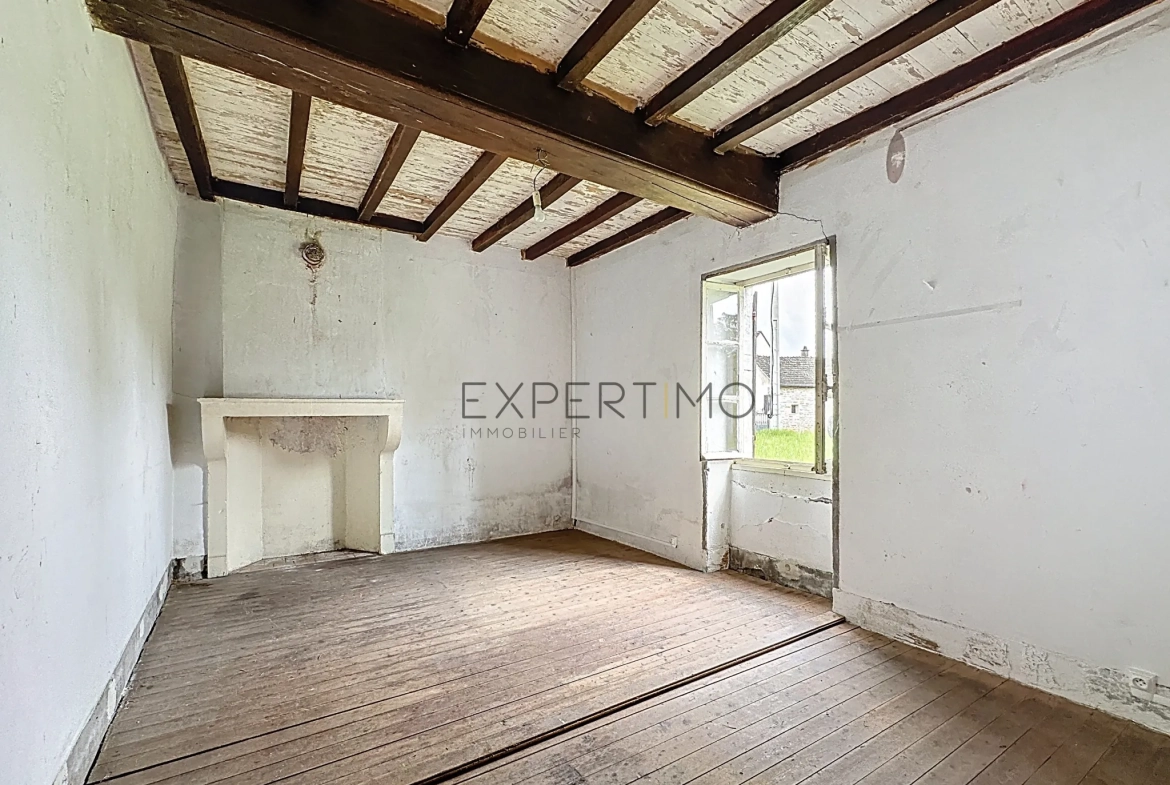 Ensemble immobilier en pierre à rénover à Simandre (71), grande dépendance et potentiel rare 