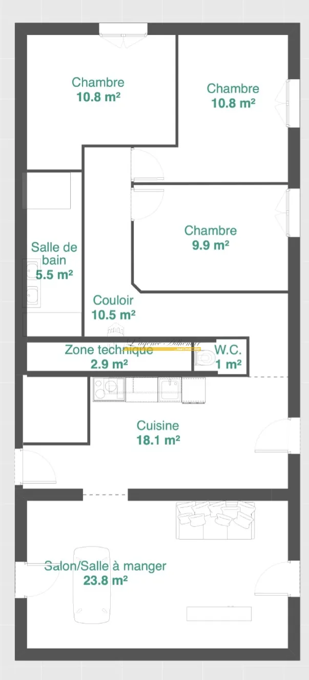 Appartement neuf avec jardin privatif à Montélimar - Opportunité d'investissement ou résidence principale 