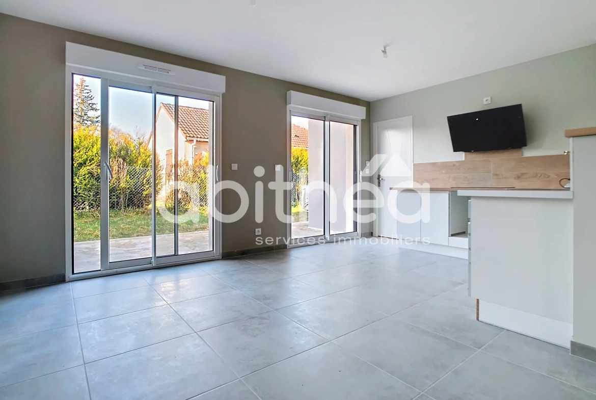 Maison moderne 99 m² avec jardin, garage et 3 chambres à Saint-André-les-Vergers 