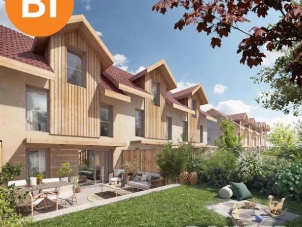 Maison neuve T5 clé en main avec terrasse dans secteur calme près de Grenoble
