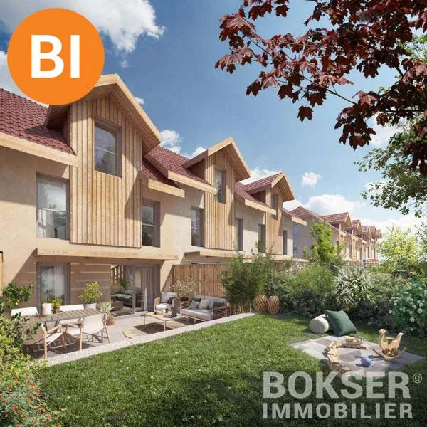 Maison neuve T5 clé en main avec terrasse dans secteur calme près de Grenoble 