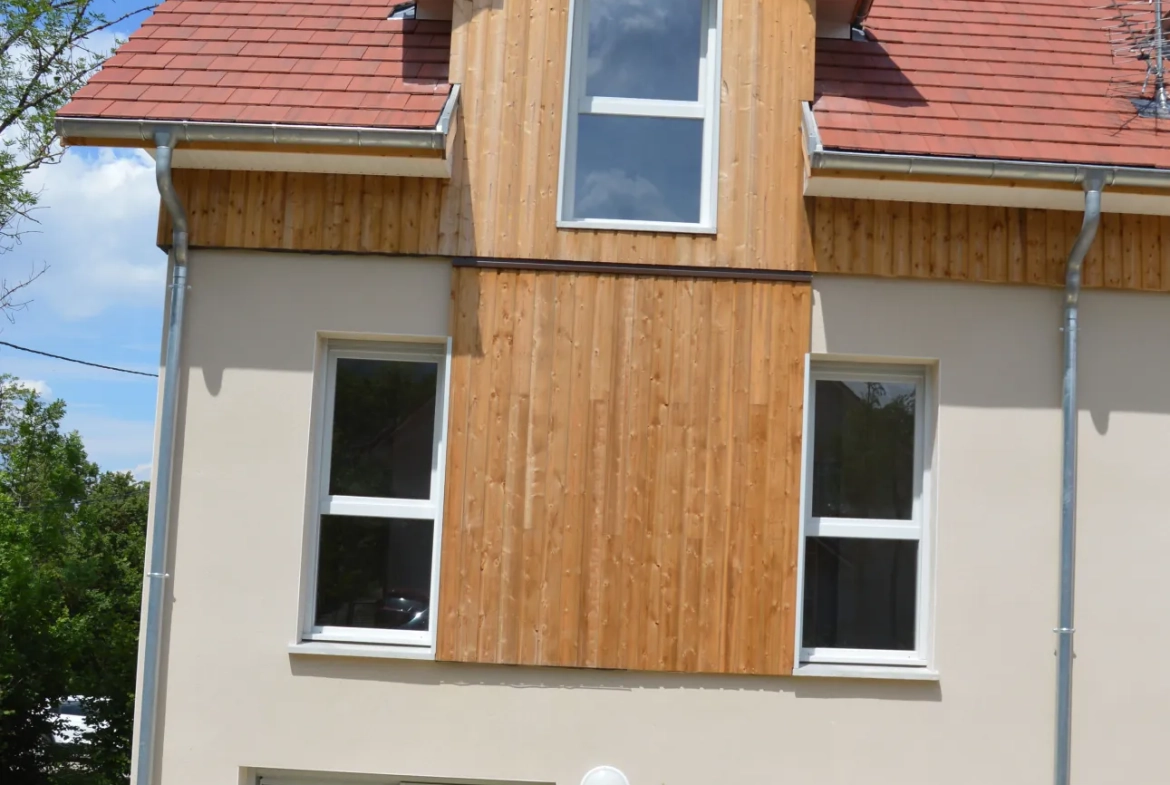 Maison neuve T5 clé en main avec terrasse dans secteur calme près de Grenoble 