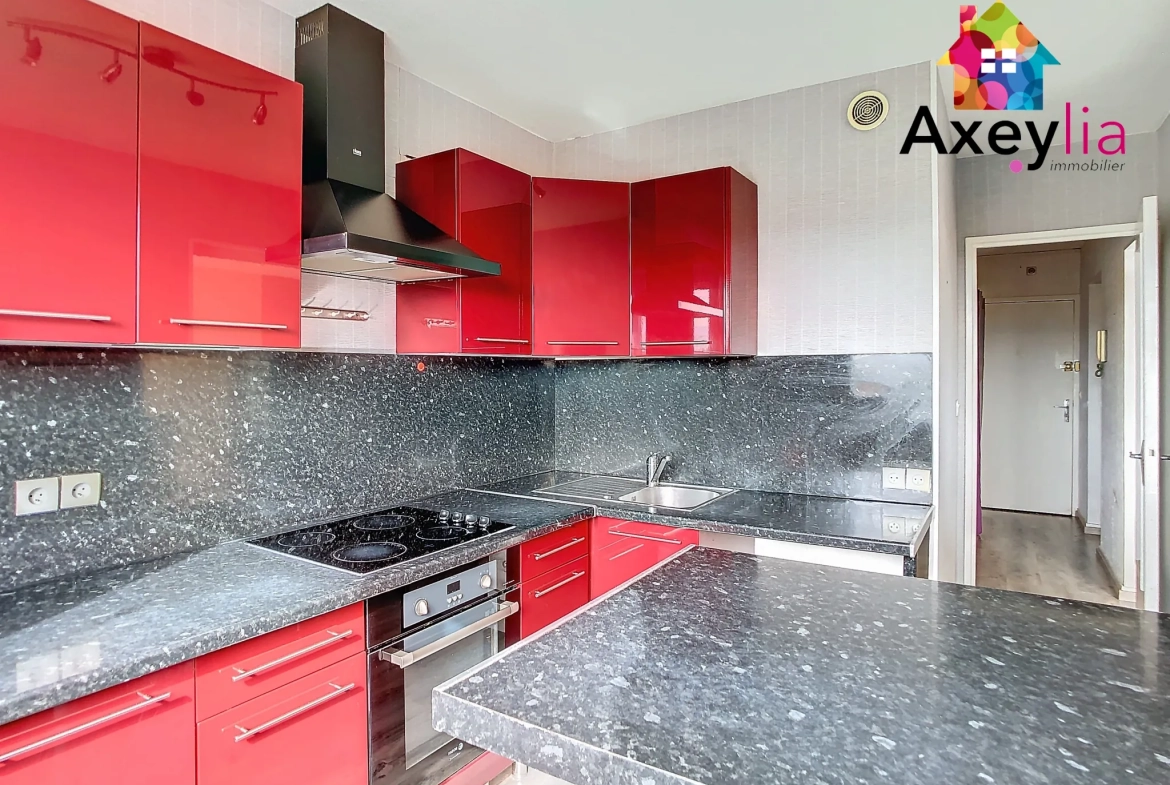 Appartement T3 lumineux avec balcon à Roanne - Secteur recherché 