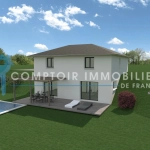 Terrain constructible de 600 m² à Haute-Jarrie avec vue sur Golf et Belledonne