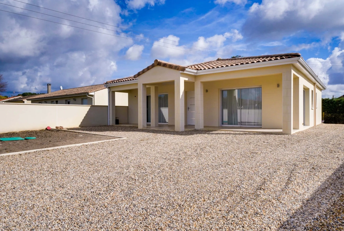 Maison neuve 4 pièces de 110m² à Saint-Mariens proche Cavignac 