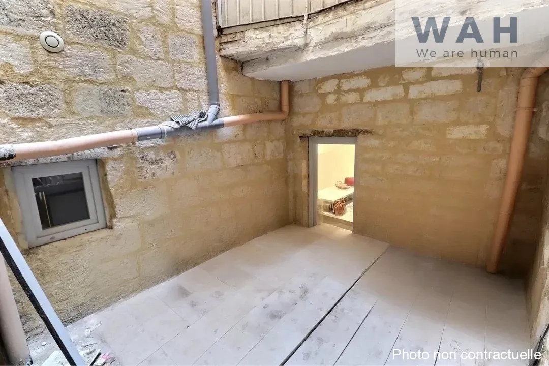 Appartement T2 à Montpelllier Centre Historique - 36 m² avec patio 