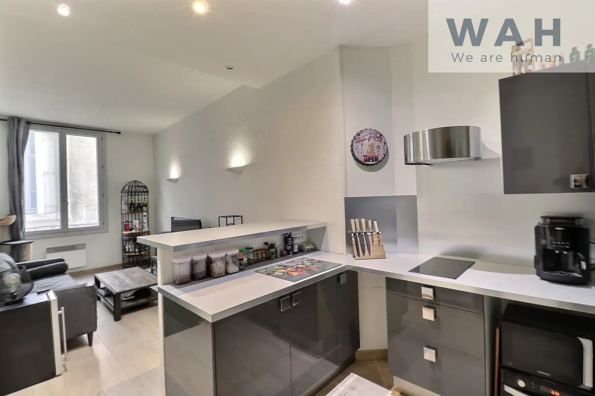 Appartement T2 à Montpelllier Centre Historique - 36 m² avec patio 