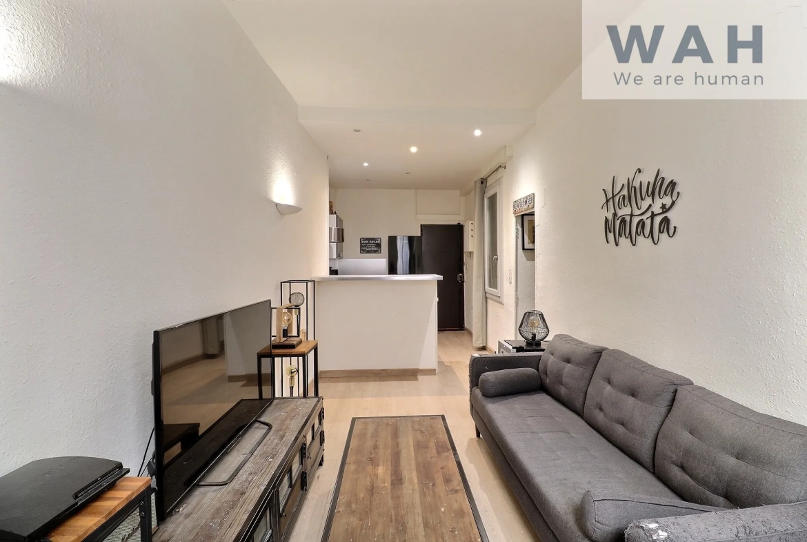 Appartement T2 à Montpelllier Centre Historique - 36 m² avec patio 