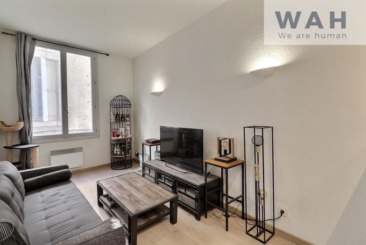 Appartement T2 à Montpelllier Centre Historique - 36 m² avec patio 