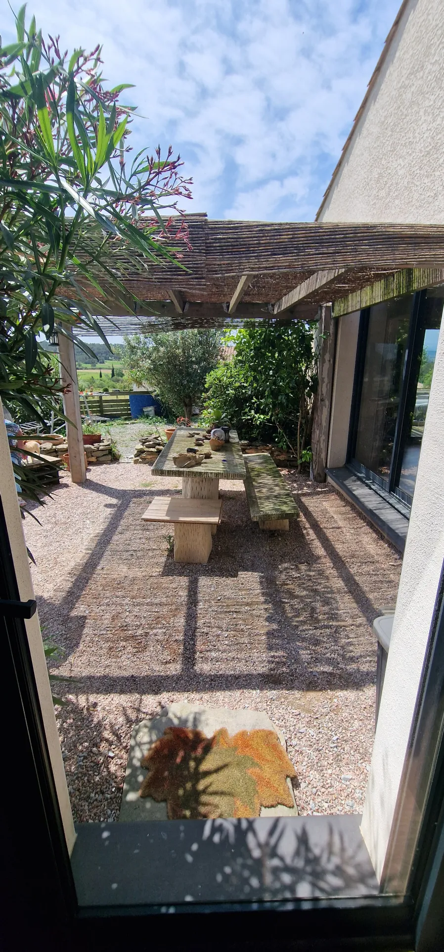 Maison 4 pièces de 88 m² avec terrain de 1195 m² à Villarzel-Cabardès, vue Pyrénées 