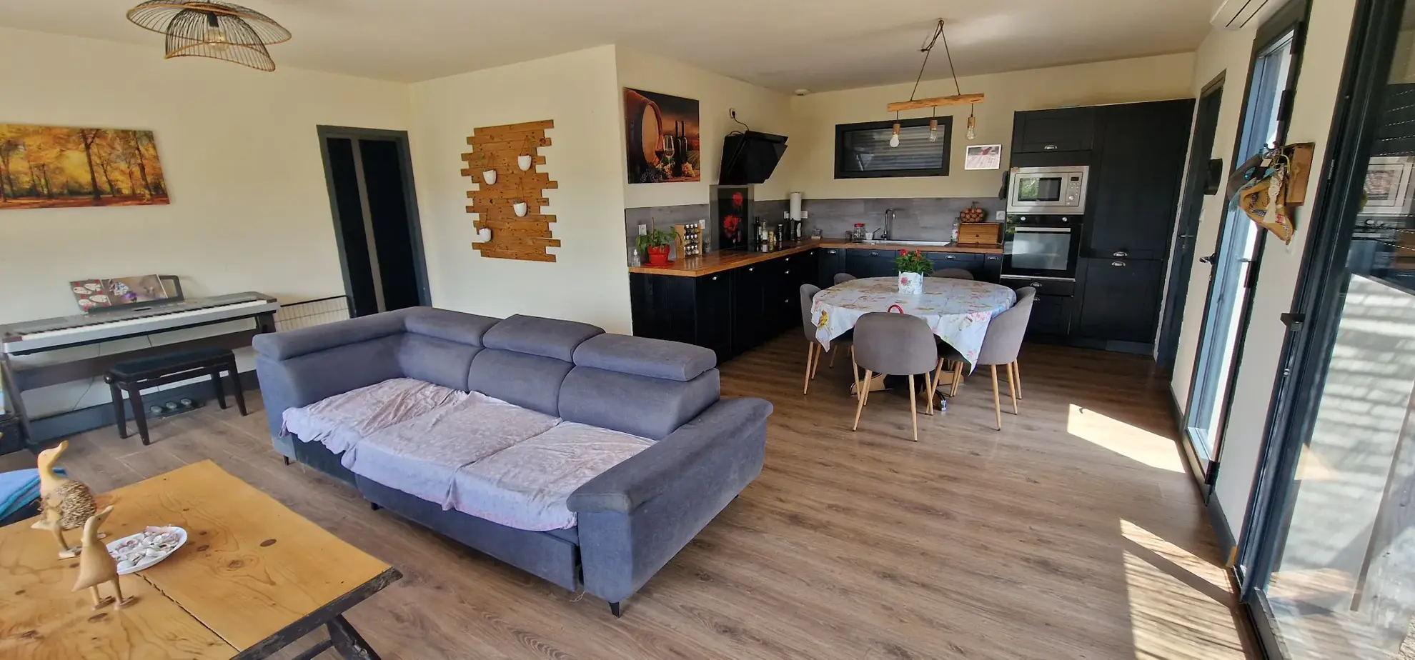 Maison 4 pièces de 88 m² avec terrain de 1195 m² à Villarzel-Cabardès, vue Pyrénées 
