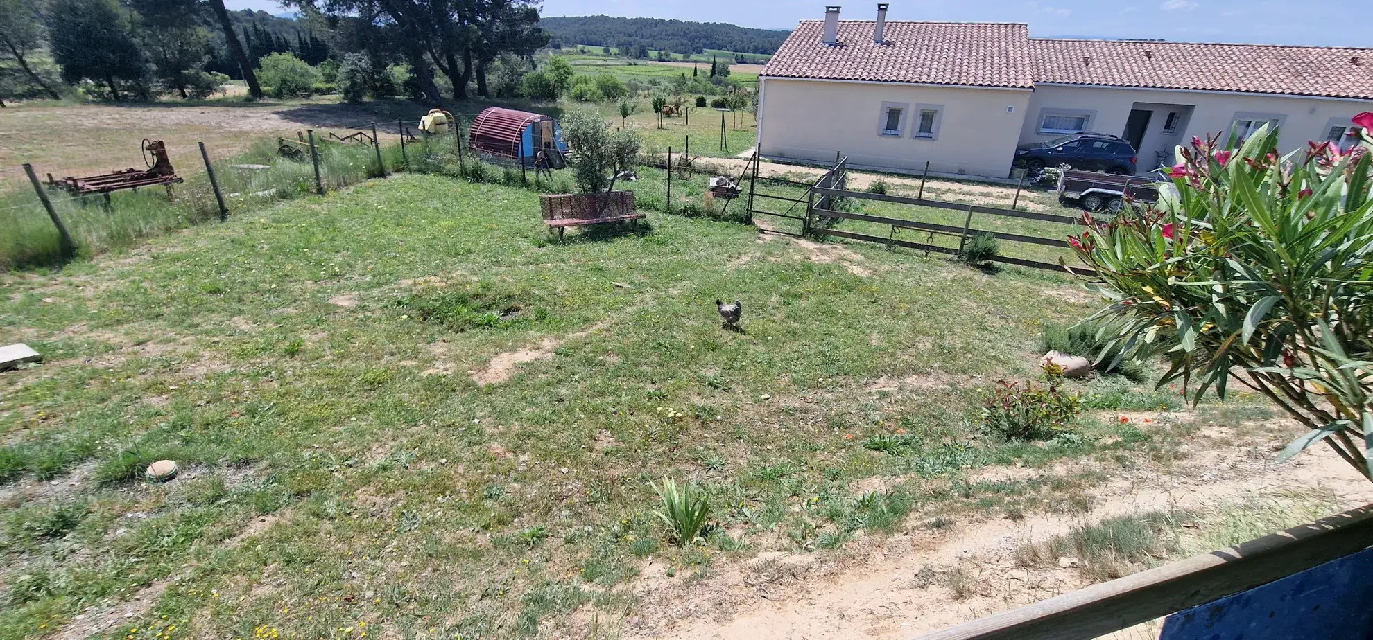 Maison 4 pièces de 88 m² avec terrain de 1195 m² à Villarzel-Cabardès, vue Pyrénées 