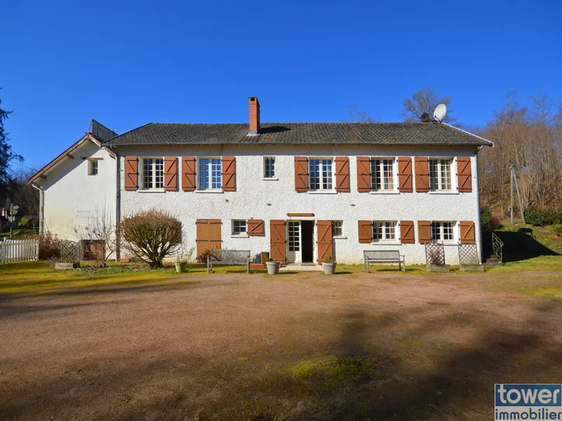 Grande propriété en Dordogne avec 11 chambres, terrain arboré et potentiel pour activité de chambres d'hôtes ou profession libérale 