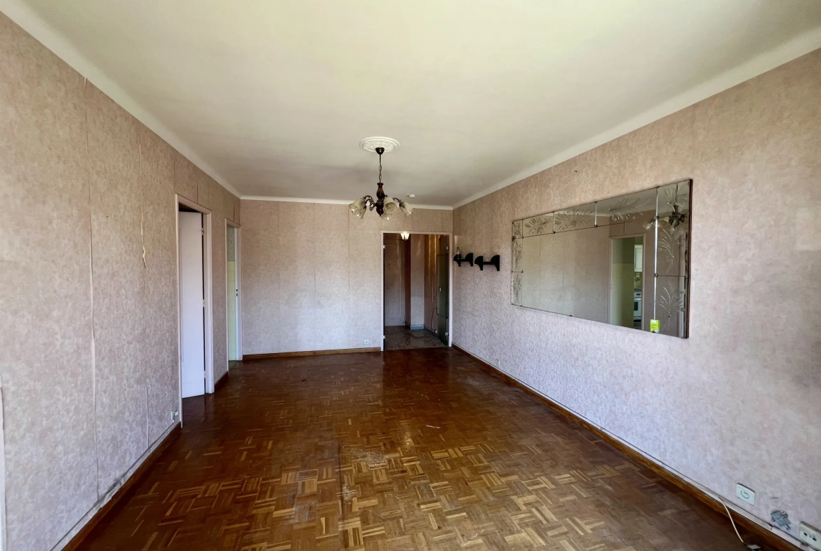 Appartement T2 de 50 m² à Marseille 10e avec balcon dans résidence sécurisée 