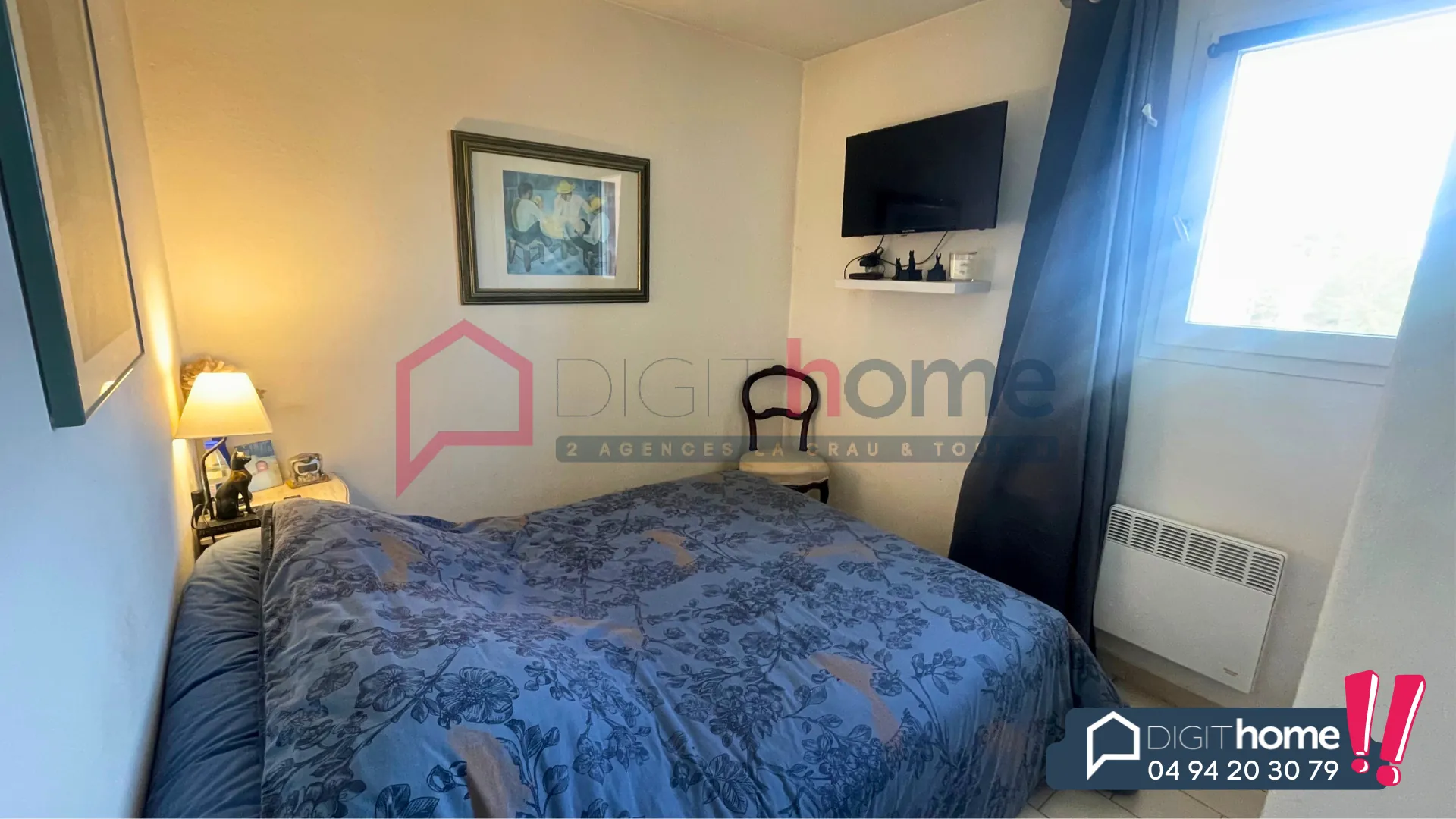 Appartement T2 avec terrasse, garage, piscines et tennis à Cagnes-sur-Mer 