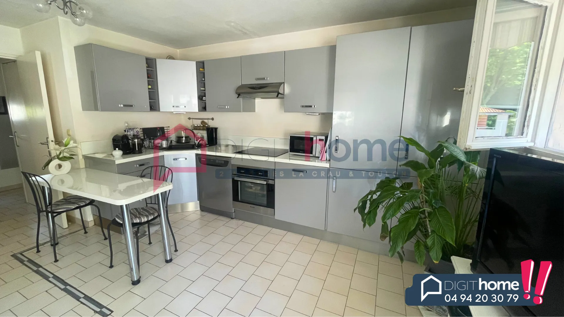 Appartement T2 avec terrasse, garage, piscines et tennis à Cagnes-sur-Mer 