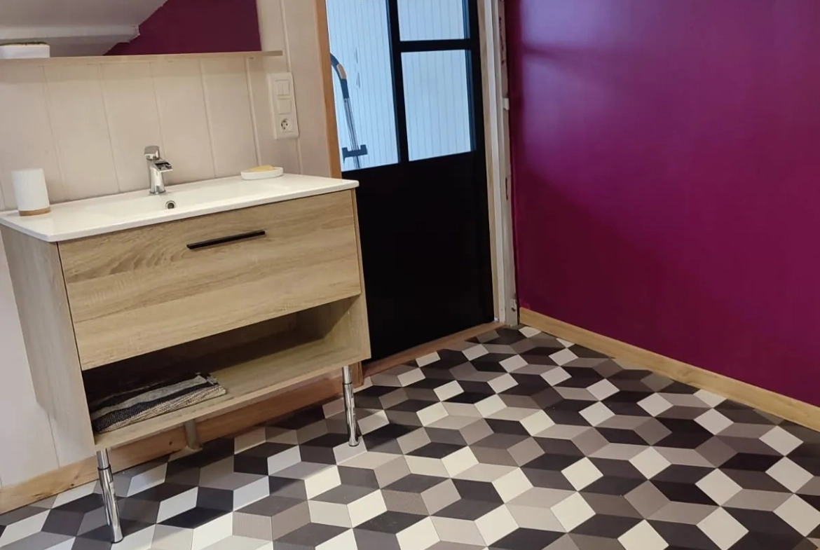 Immeuble rénové avec deux logements indépendants à Bourbonne-les-Bains 