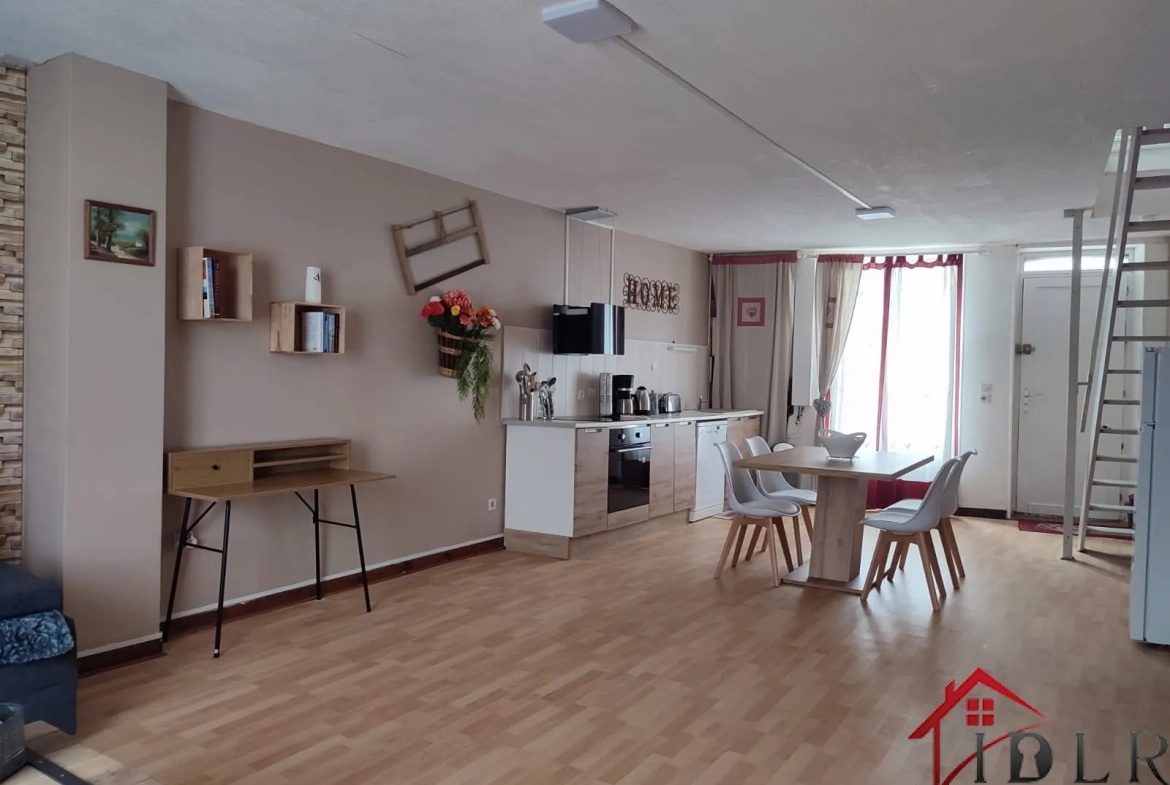Immeuble rénové avec deux logements indépendants à Bourbonne-les-Bains 
