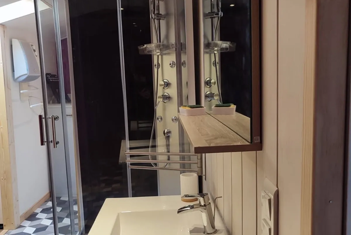 Immeuble rénové avec deux logements indépendants à Bourbonne-les-Bains 