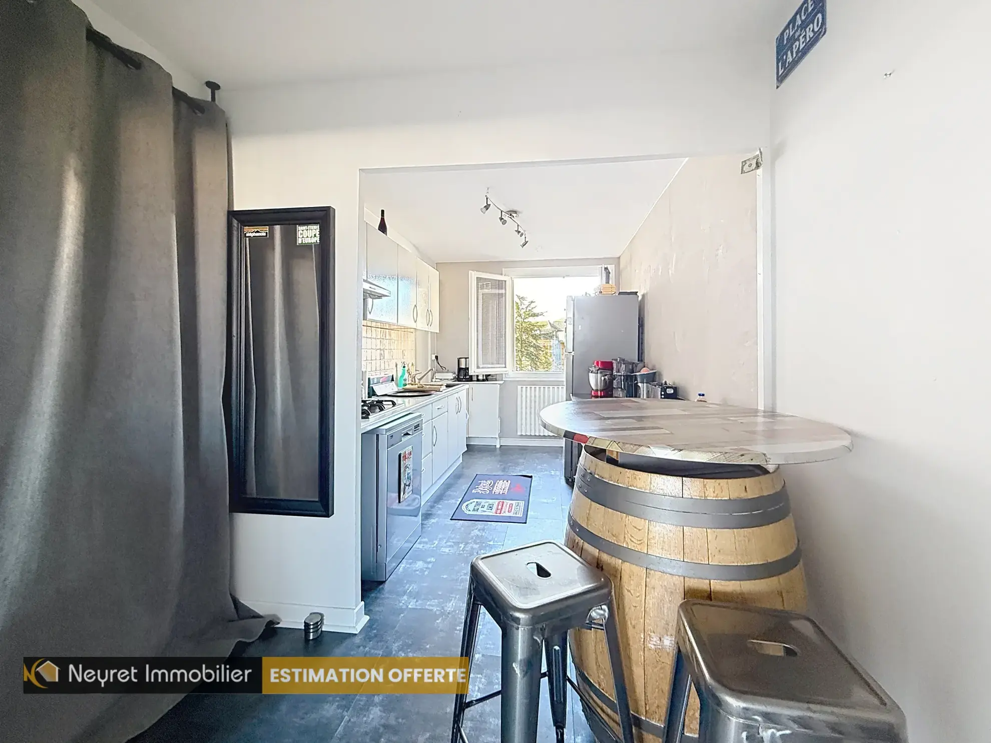 Vente appartement T4 à Jomayère, Saint-Étienne avec garage, balcon et cave 