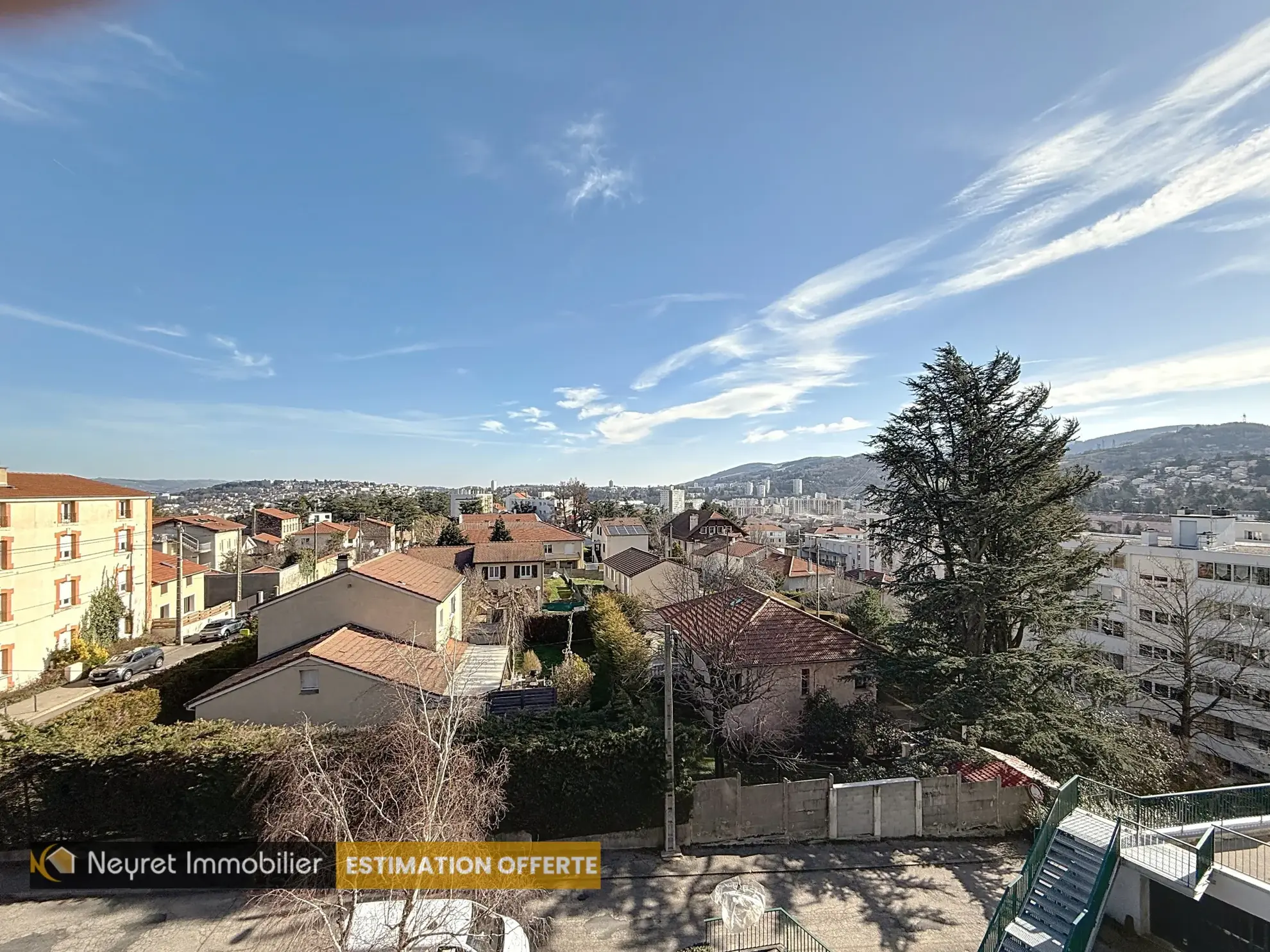 Vente appartement T4 à Jomayère, Saint-Étienne avec garage, balcon et cave 