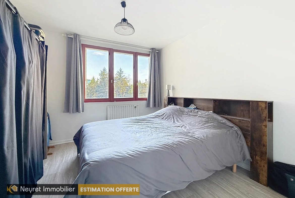 Vente appartement T4 à Jomayère, Saint-Étienne avec garage, balcon et cave 