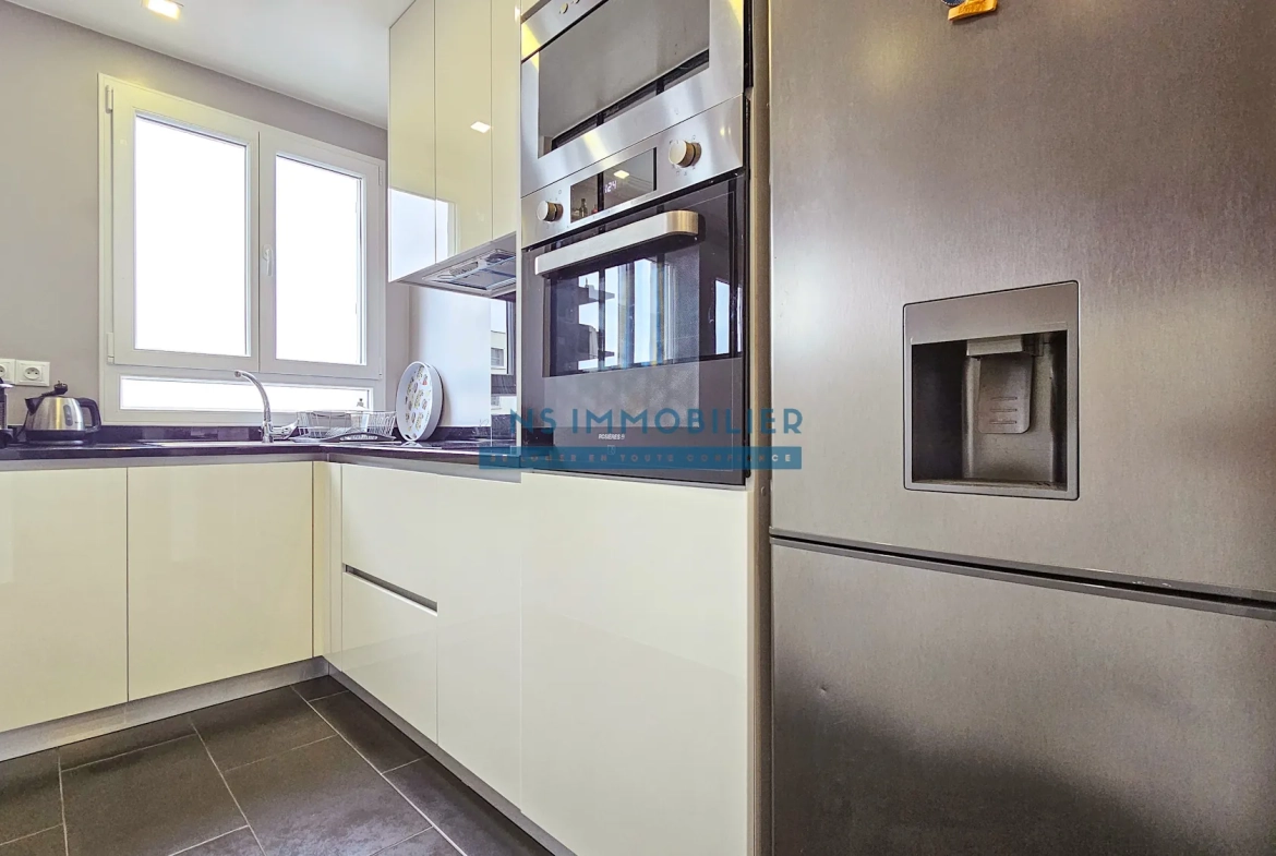 Bel appartement F2 rénové avec balcon et cave à Sartrouville 