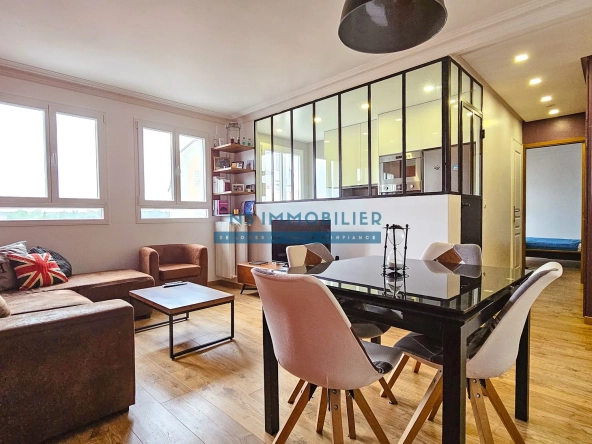Bel appartement F2 rénové avec balcon et cave à Sartrouville