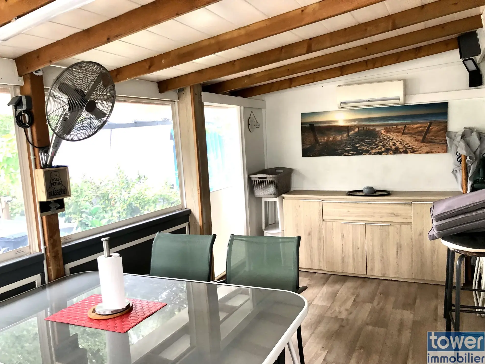 Mobilhome 3 chambres dans parc de loisirs 5 étoiles à Puget-sur-Argens 