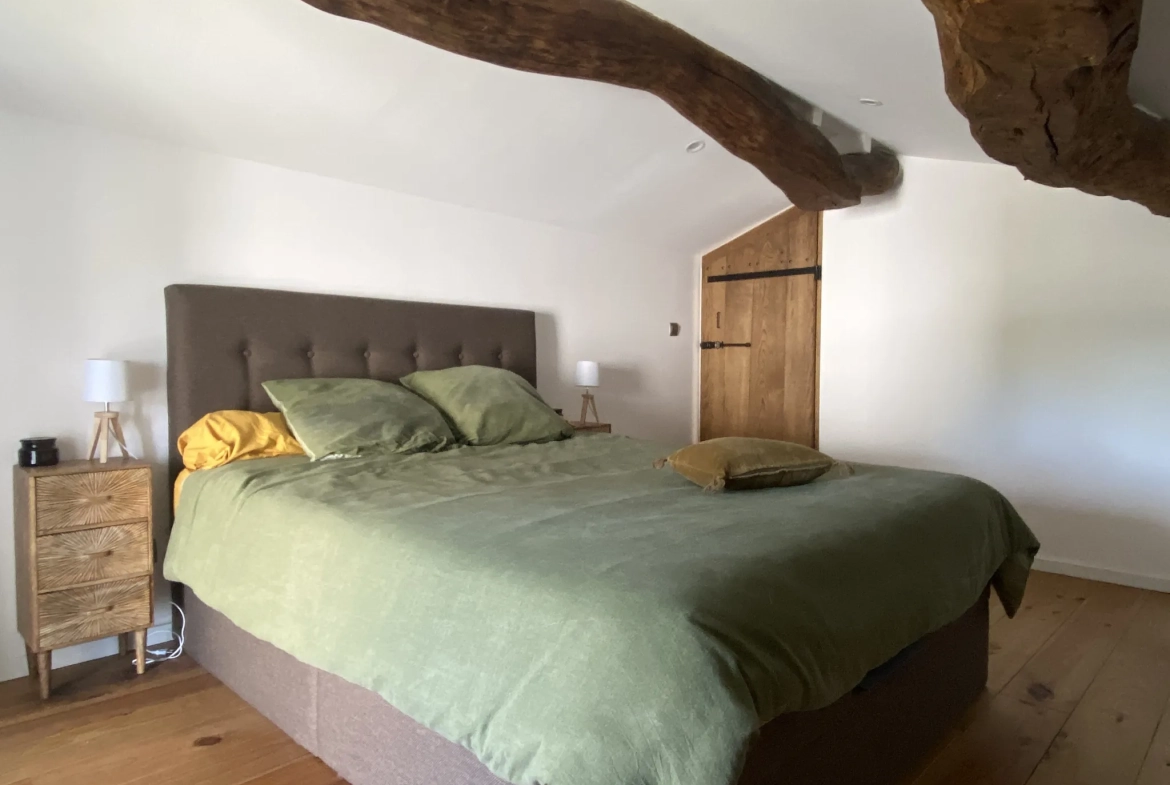Maison en pierre rénovée à 5 minutes de Langon – Charme et confort 