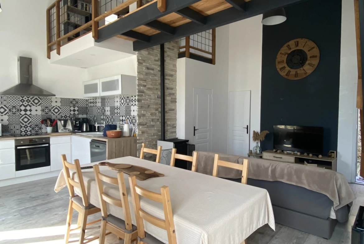 Maison en pierre rénovée à 5 minutes de Langon – Charme et confort 