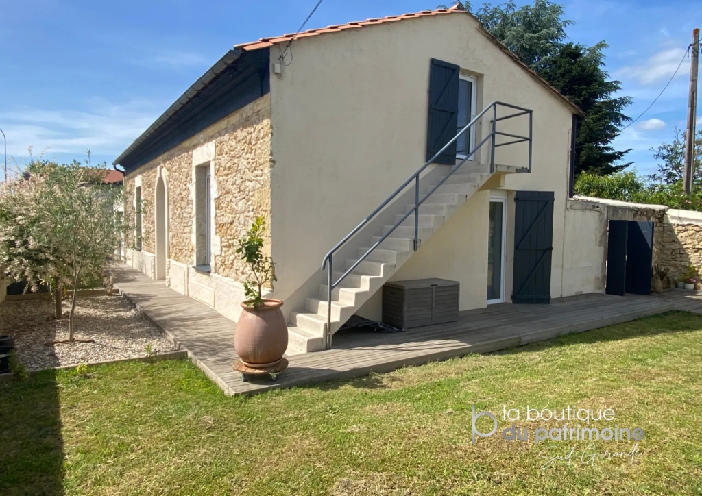 Maison en pierre rénovée à 5 minutes de Langon – Charme et confort