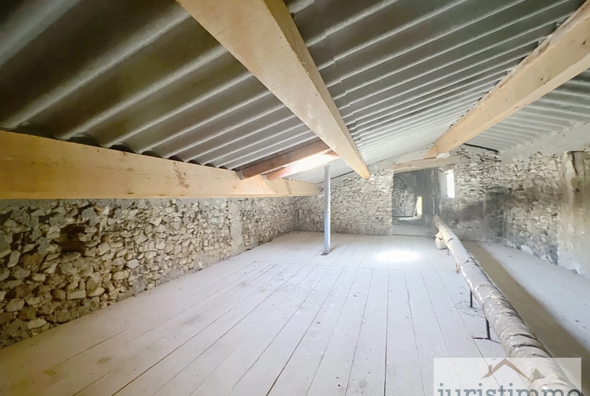 Maison en pierre avec jardin, dépendances et garage à Vaison-la-Romaine 