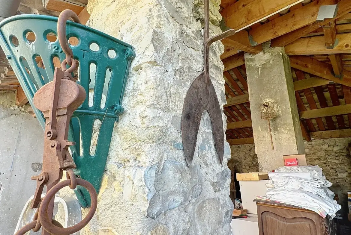 Maison en pierre avec jardin, dépendances et garage à Vaison-la-Romaine 