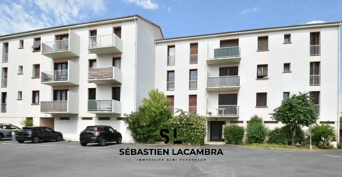 Studio à vendre avec balcon, parking et cave à Albi - Opportunité idéale 