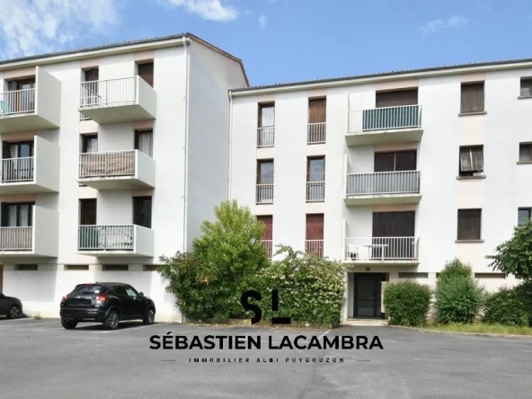 Studio à vendre avec balcon, parking et cave à Albi - Opportunité idéale