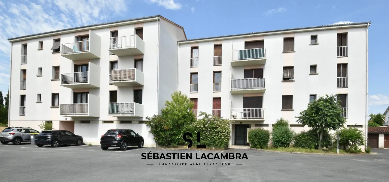 Studio à vendre avec balcon, parking et cave à Albi - Opportunité idéale 