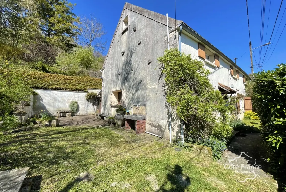 Maison de charme à Merry-Sec avec jardin et potentiel d'aménagement 