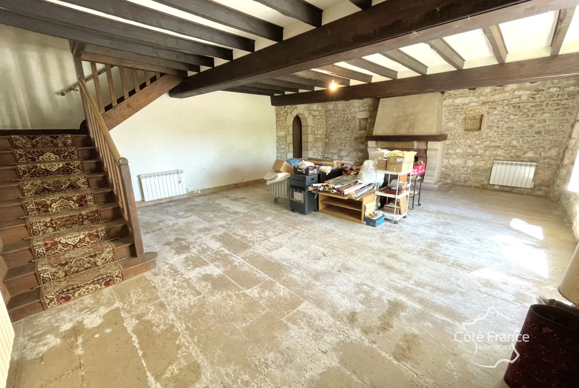 Maison de charme à Merry-Sec avec jardin et potentiel d'aménagement 