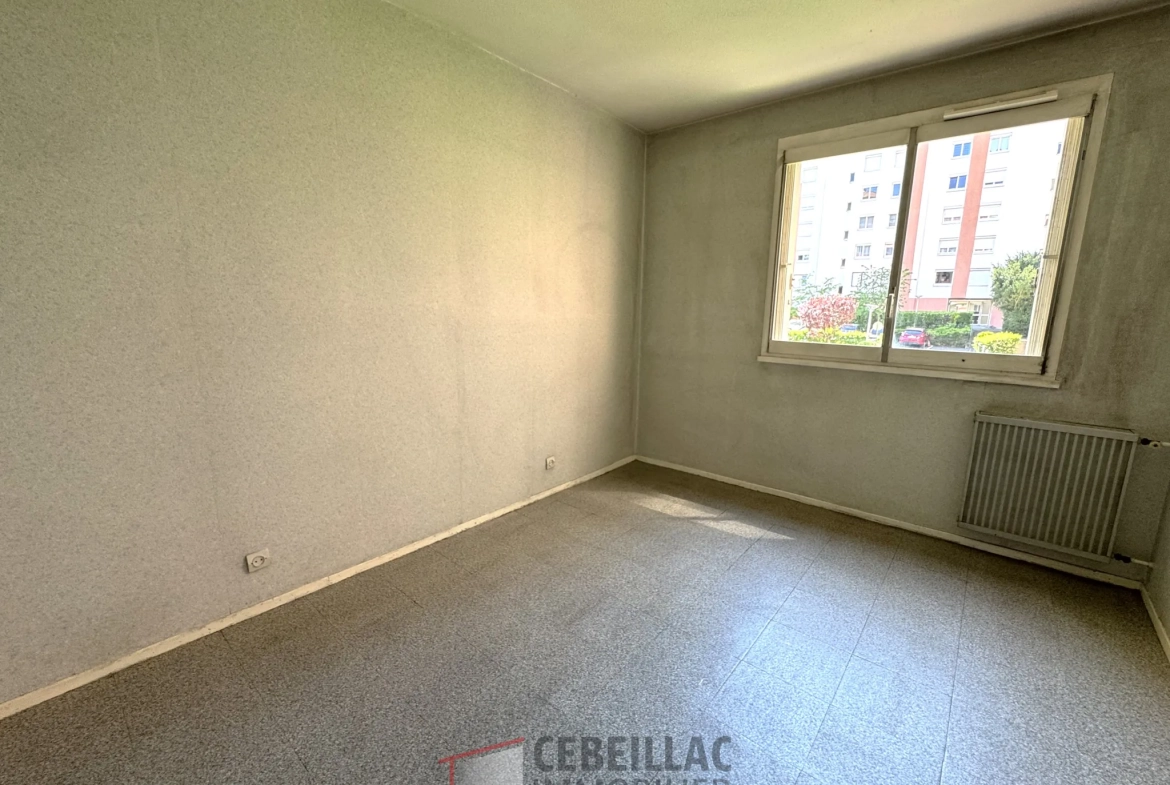 Appartement T3 avec balcon à Clermont-Ferrand – Près du tramway 