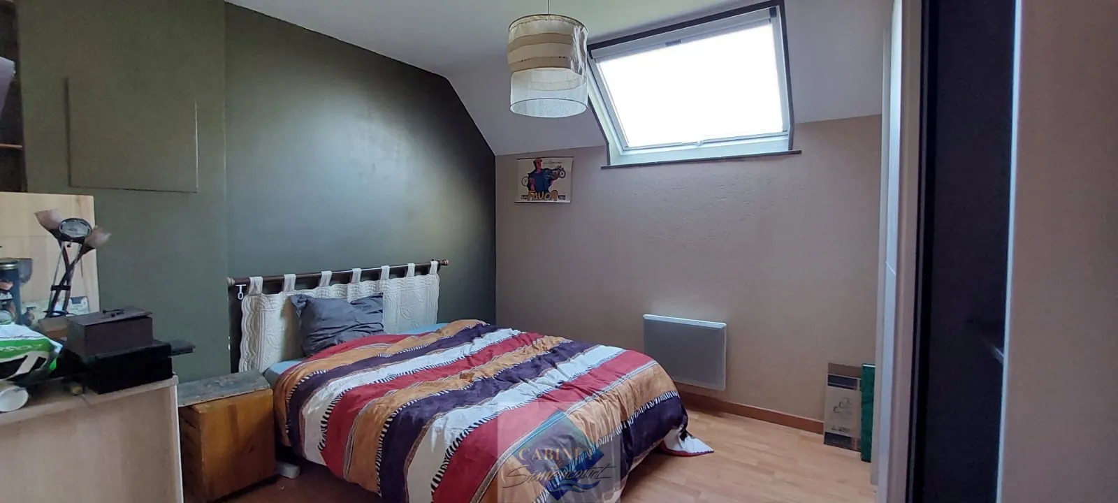 Maison spacieuse avec 3 chambres et 2 garages en centre-ville d'Abbeville 
