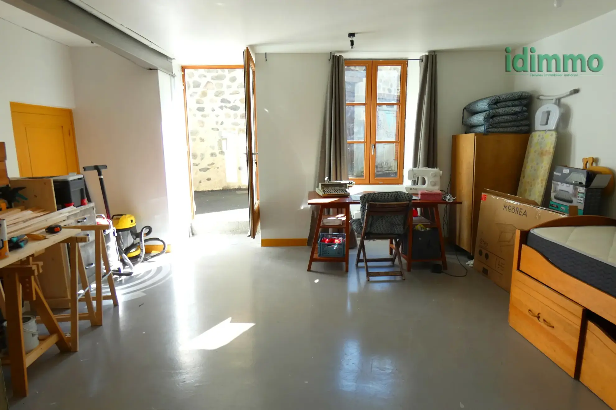 Charmante maison de ville dans le centre historique d'Aurillac, 3 chambres, garage et atelier 