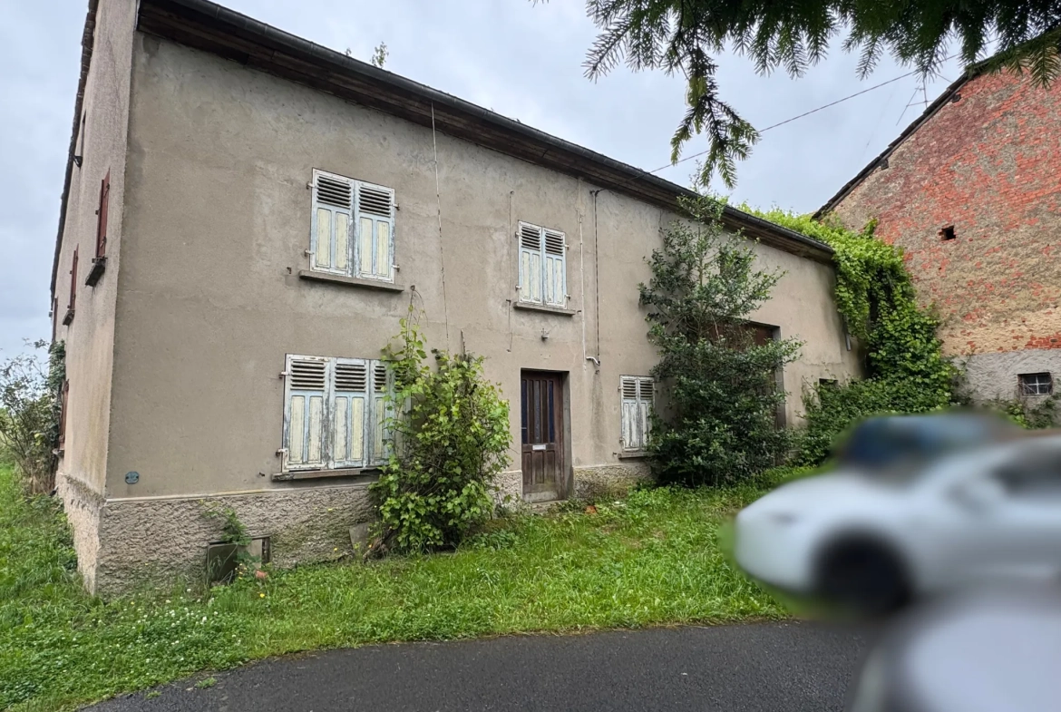 Ensemble immobilier à rénover à Munster en Lorraine – Opportunité investissement 