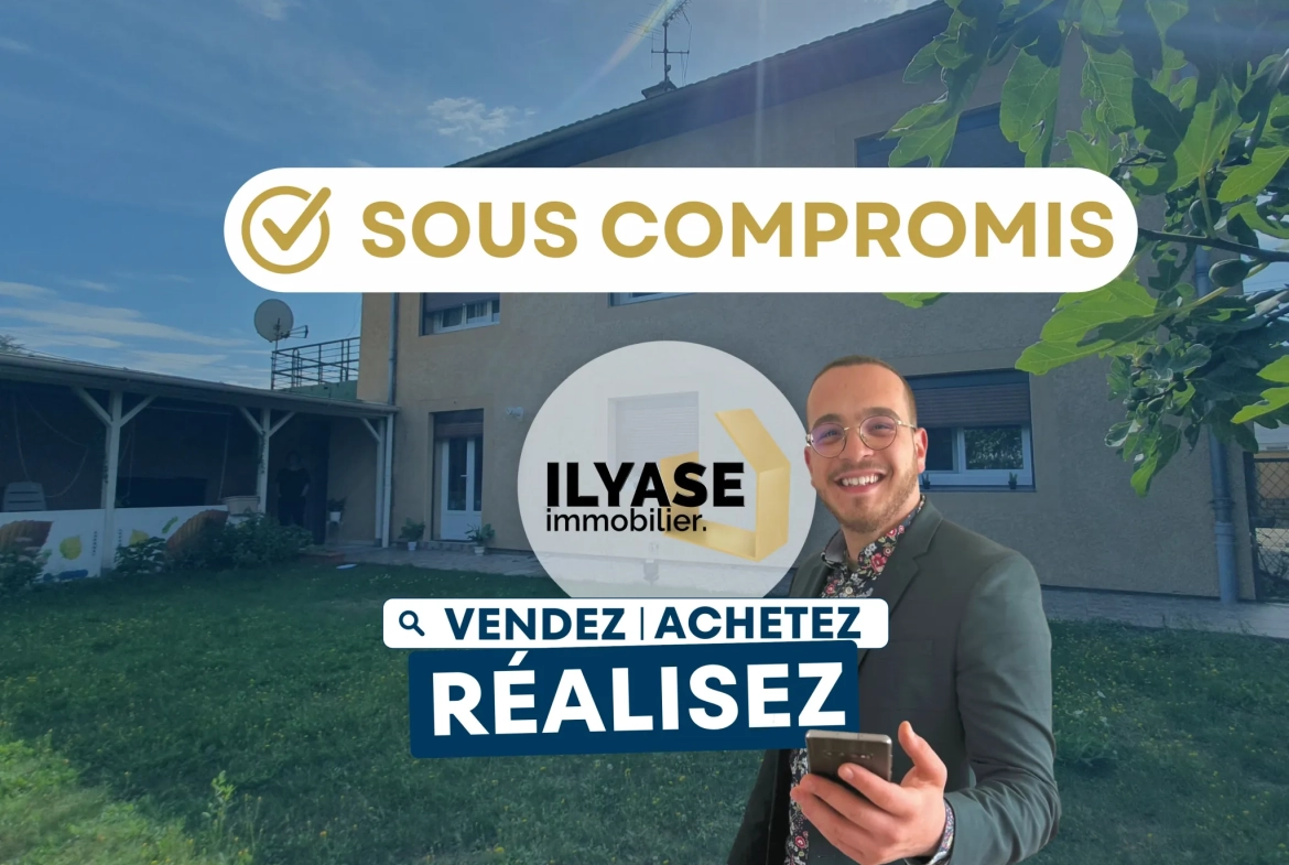 Maison de 192 m² avec jardin à Chalon-sur-Saône - 3 chambres et studio indépendant 