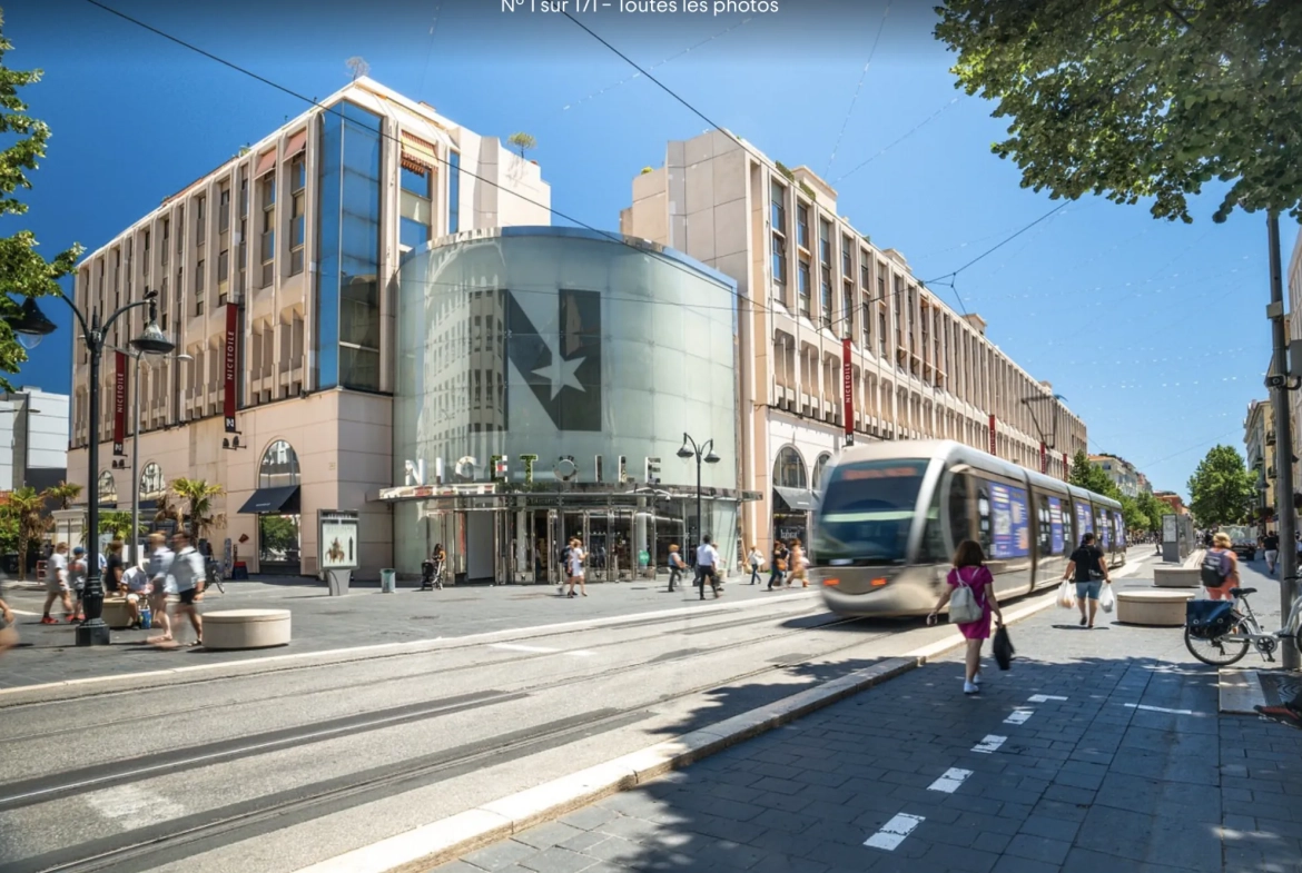 Bel appartement 2/3 pièces à Nice Étoile, vue dégagée et sécurité maximale jusqu'en 2074 
