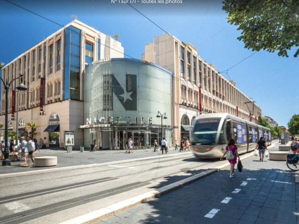 Bel appartement 2/3 pièces à Nice Étoile, vue dégagée et sécurité maximale jusqu'en 2074