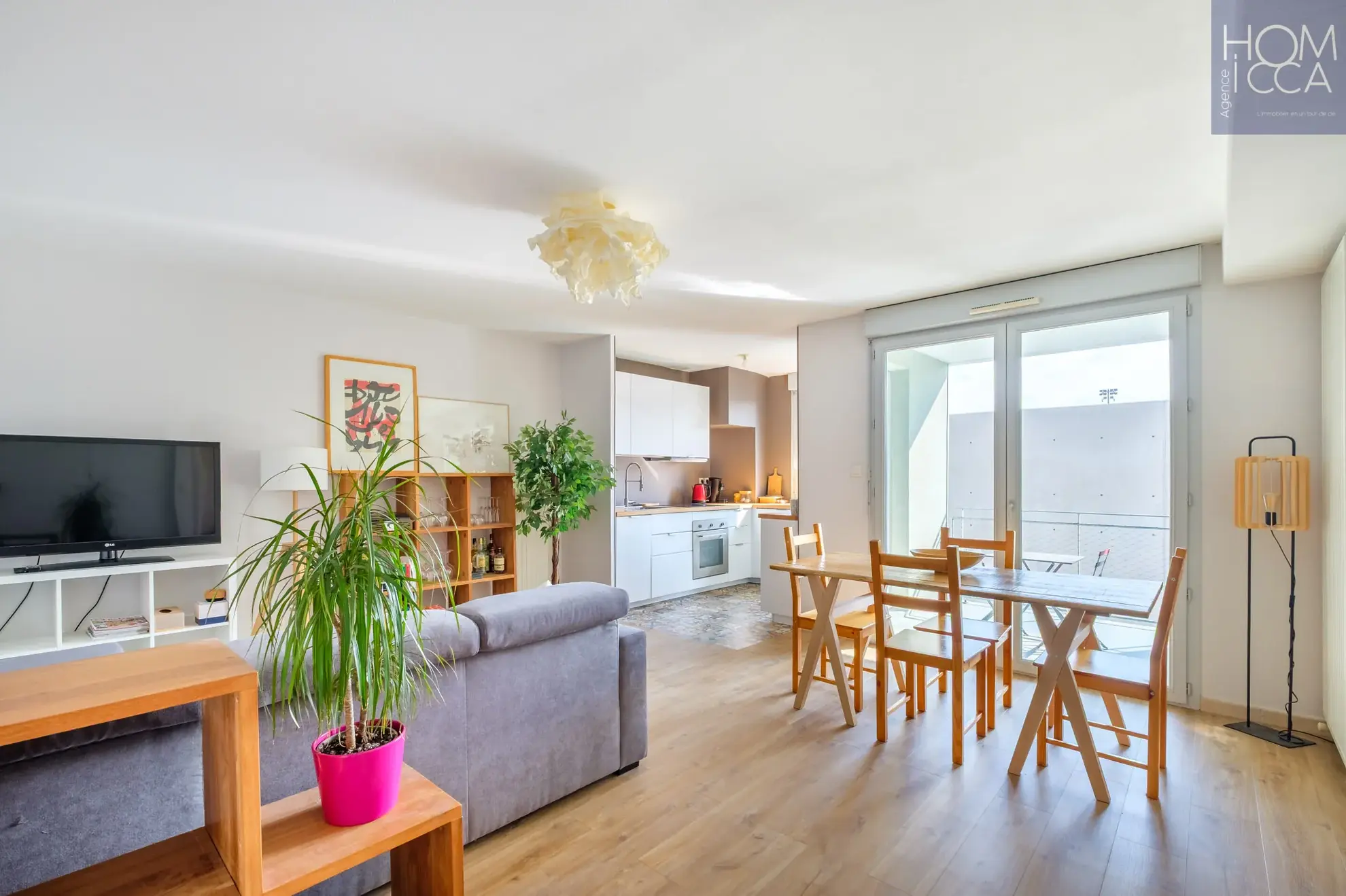 Appartement T3 récent de 60,63 m² avec balcon et parking à Lyon 9e 