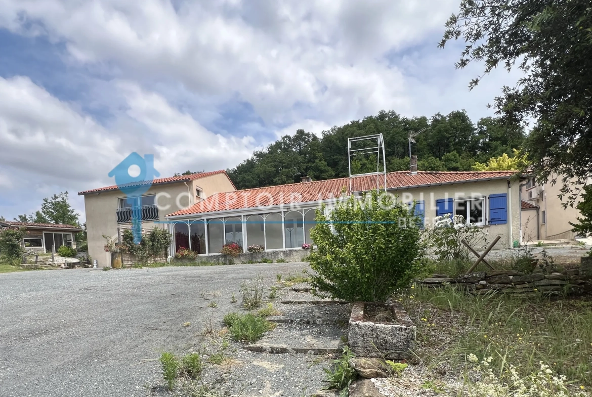 Ensemble immobilier à vendre à Saint-Paul-Cap-de-Joux - Opportunité d'investissement 