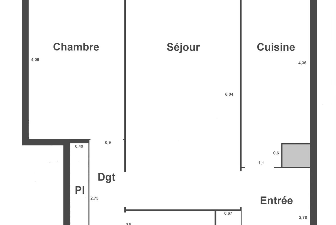 Appartement 2 pièces à vendre à Joinville-le-Pont dans résidence de standing 