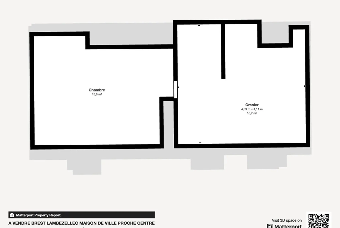 Maison de ville à vendre à Lambézellec, proche centre - Idéal primo-accédants 